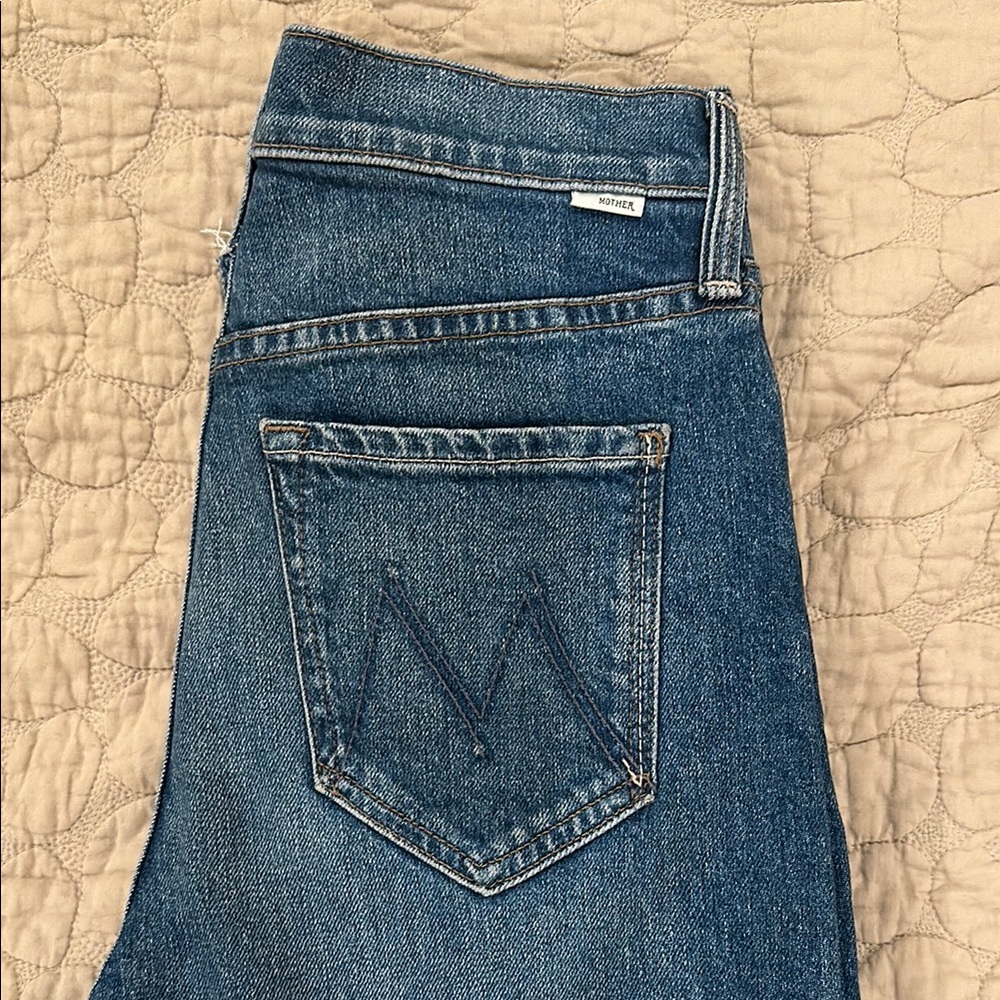 Mother Indigo Denim Pants